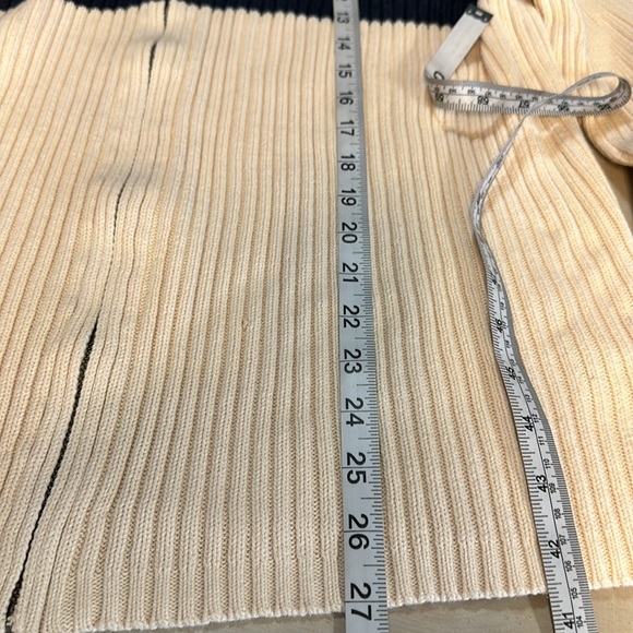 Ralph Lauren vintage full frontal zip to mock neck long sleeve ribbed sweater - Picture 10 of 10